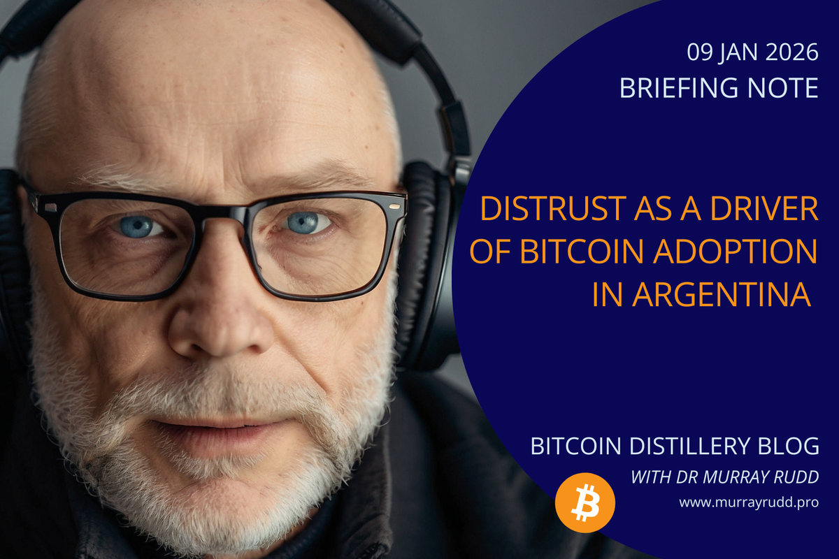 Argentina’s Bitcoin Adoption Under Institutional Distrust